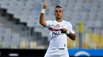 ناصر منسي يتصدر هجوم الزمالك في مواجهة بيراميدز بالدوري الممتاز