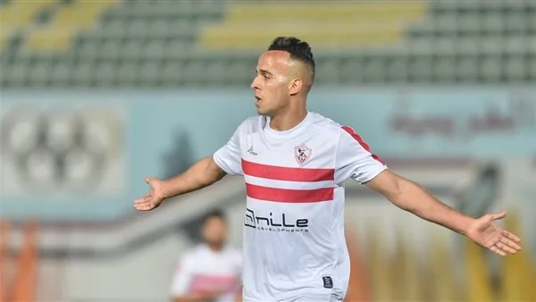 ناصر منسي يسجل هدفًا مبكرًا للزمالك في مرمى البنك الأهلي