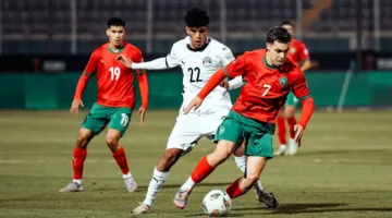 نتائج مباراة المغرب ومصر في كأس أمم إفريقيا تحت 20 عامًا