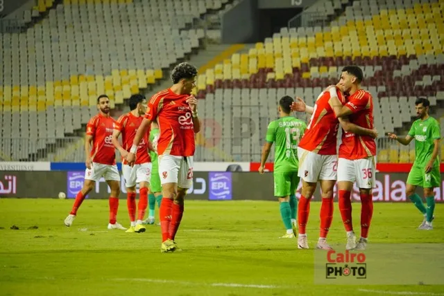 نتيجة مباراة الأهلي والمصري في الدوري الممتاز.. الأحمر يفوز برباعية ويتصدر ترتيب الجدول مؤقتًا