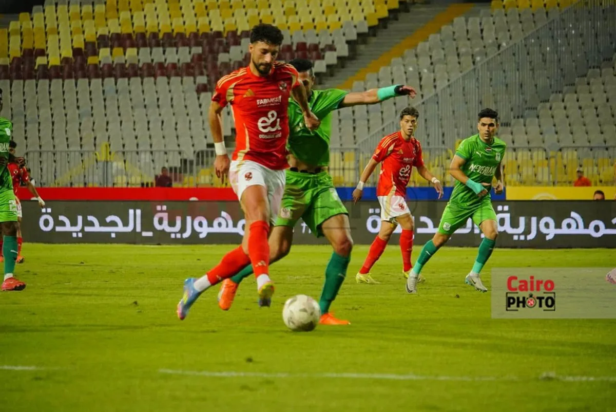 نتيجة مباراة الأهلي والمصري في الدوري الممتاز.. تقدم الأحمر بريمونتادا بالشوط الأول