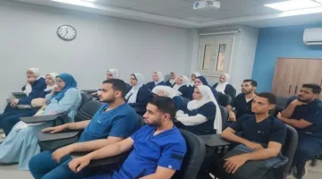 ندوة حول السلامة والصحة المهنية في مستشفيات جامعة بنها
