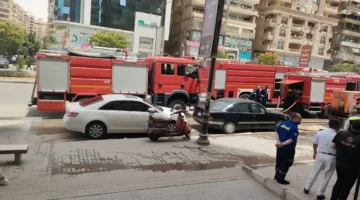 نشوب حريق كبير في مطعم مشاوي بمدينة نصر دون تسجيل إصابات