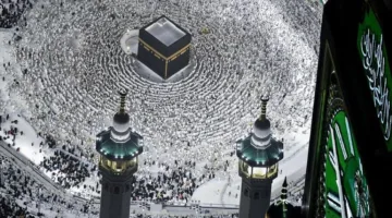 نظام صوتي شامل: 8,000 مكبر صوت تغطي 650,000 متر مربع من مساحة الحرم الشريف.