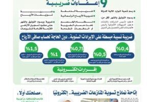 نظام ضريبي مبسط ومتكامل لأى أنشطة لا تتجاوز إيراداتها 20 مليون جنيه سنويًا