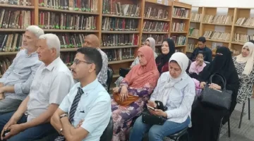 نقاش حول كتاب «الشيخان» لطه حسين في مكتبة طنطا