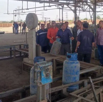 نقص 700 جرام في الأسطوانة: تموين المنيا يحيل مخالفات مصنع الغاز إلى النيابة نقص 700 جرام في الأسطوانة: تموين المنيا يحيل مخالفات مصنع الغاز إلى النيابة