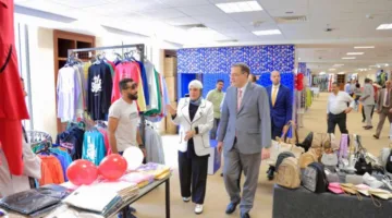 جهاز التنظيم والإدارة يدشن معرضًا للملابس والمفروشات واللحوم بمناسبة عيد الأضحى لموظفي القطاع الحكومي