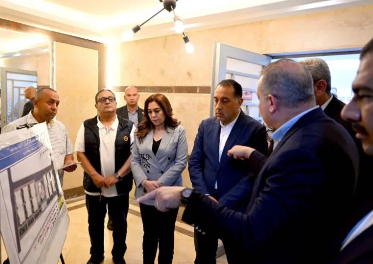 مدبولي يتفقد مشروع إسكان لمحدودي الدخل بمنطقة العجيزي في طنطا