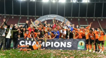 نهضة بركان المغربية تفوز بلقب كأس الاتحاد الأفريقي لكرة القدم