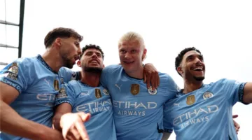هالاند يستهزئ بعمر مرموش عقب تأهل مانشستر سيتي لدوري أبطال أوروبا