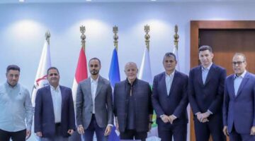 هاني أبو ريدة يرحب بوفد لجنة الحكام الإماراتيين «صور»
