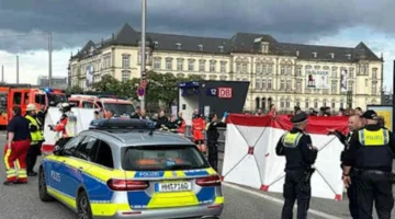 هجوم بالسكين في محطة القطار الرئيسية في هامبورغ الألمانية يؤدي إلى إصابة 12 شخصاً