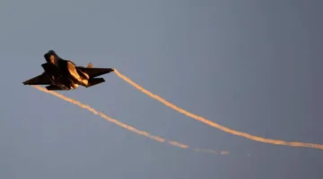 هجوم جوي ليلي على جنوب لبنان (فيديو)