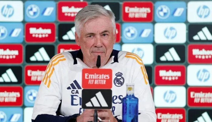 هل كان برشلونة يستحق الفوز بلقب الدوري الإسباني؟.. رد أنشيلوتي هل كان برشلونة يستحق الفوز بلقب الدوري الإسباني؟.. رد أنشيلوتي