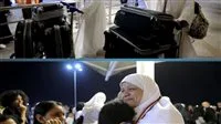 هنا نحن يا الله .. الرحلة الأولى للحجاج تترك مطار القاهرة هنا نحن يا الله .. الرحلة الأولى للحجاج تترك مطار القاهرة