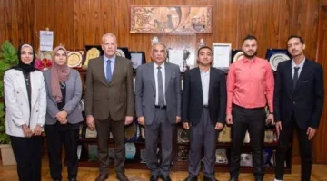 رئيس جامعة طنطا يلتقي وكيل وزارة الشباب والرياضة في الغربية لمناقشة أوجه التعاون المشترك