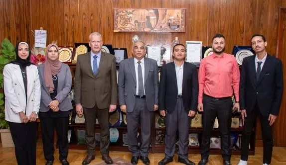 رئيس جامعة طنطا يلتقي وكيل وزارة الشباب والرياضة في الغربية لمناقشة أوجه التعاون المشترك رئيس جامعة طنطا يلتقي وكيل وزارة الشباب والرياضة في الغربية لمناقشة أوجه التعاون المشترك