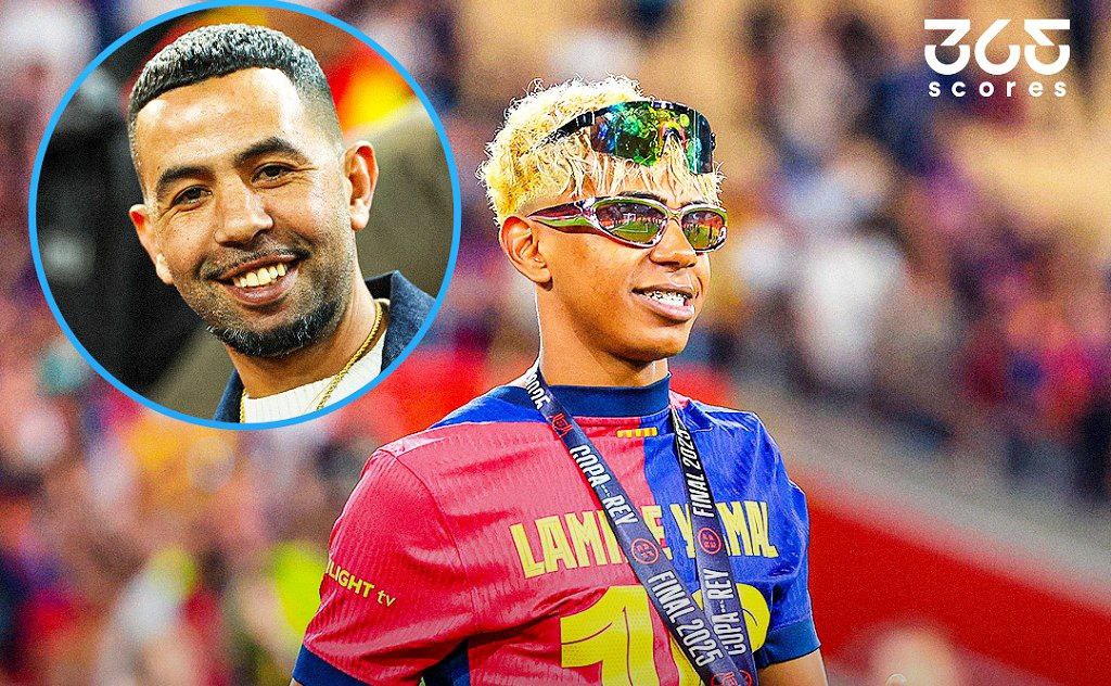 والد لامين يامال يشجع برشلونة من أجل لقمة العيش فقط