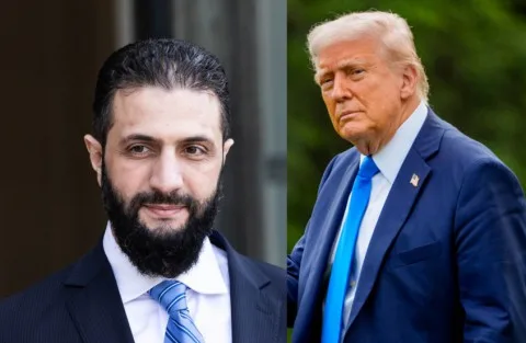 وثائق ينوي الشرع مناقشتها في اجتماع محتمل مع ترامب في السعودية.. صحيفة بريطانية تكشف عن أبرزها. وثائق ينوي الشرع مناقشتها في اجتماع محتمل مع ترامب في السعودية.. صحيفة بريطانية تكشف عن أبرزها.