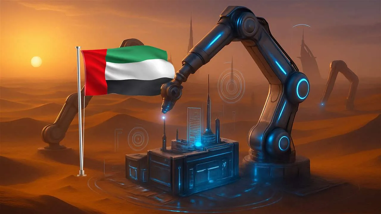 وثائقي: من الصحراء إلى الابتكار.. الإمارات تعيد تصميم مستقبل الصناعة وثائقي: من الصحراء إلى الابتكار.. الإمارات تعيد تصميم مستقبل الصناعة