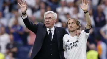 وداع عاطفي لأنشيلوتي ومودريتش في ختام رحلتهما مع ريال مدريد