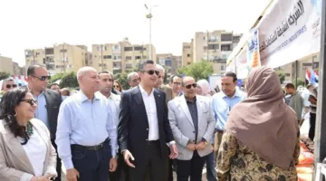 وزارة التموين تفتح عيادة طبية في سوق اليوم الواحد بمدينة نصر