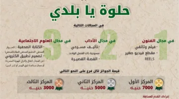 وزارة الثقافة تنظم مسابقة صيفية لطلاب الجامعات والمعاهد.