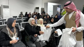 وزارة الشؤون الإسلامية تستقبل أول مجموعات الحجاج عبر منفذ البطحاء لموسم حج 1446هـ
