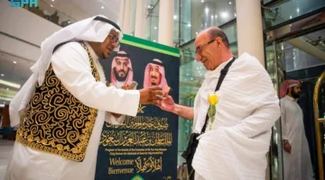 وزارة الشؤون الإسلامية تستقبل المجموعة الأولى من ضيوف برنامج خادم الحرمين الشريفين للحج لعام 2023