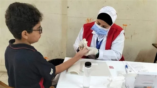 وزارة الصحة: إجراء فحوصات لـ 11.3 مليون طالب في إطار مبادرة الكشف المبكر عن الأنيميا والسمنة والتقزم وزارة الصحة: إجراء فحوصات لـ 11.3 مليون طالب في إطار مبادرة الكشف المبكر عن الأنيميا والسمنة والتقزم