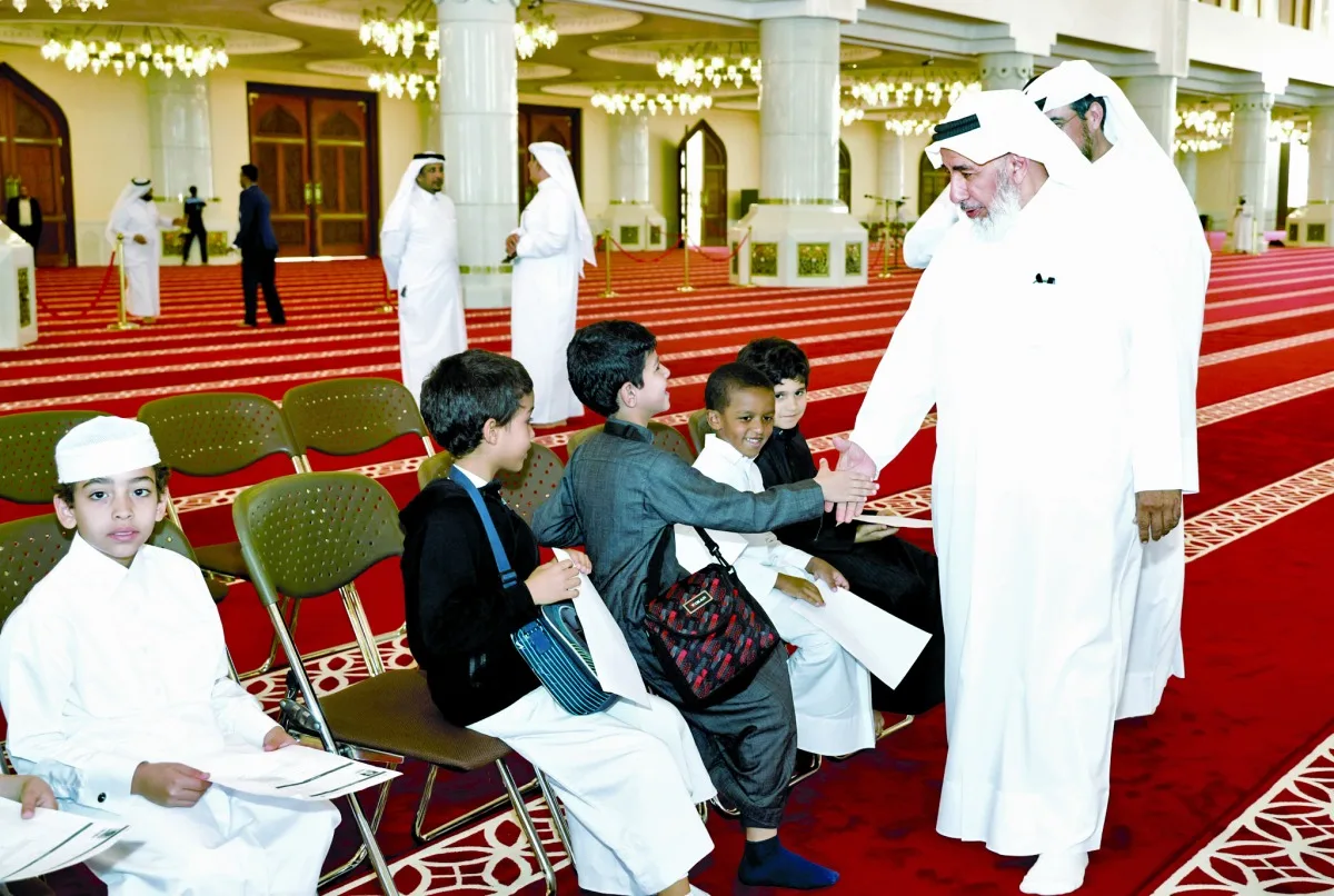 وزير الأوقاف يتفقد اختبارات المسابقة المدرسية القرآنية