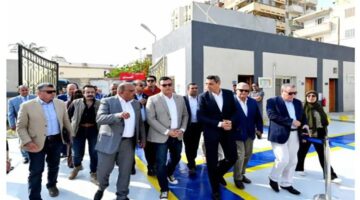 وزير الإسكان ومحافظ السويس يتفقدان محطتي رفع صرف صحي بحي السويس