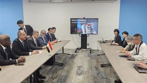 وزير الاتصالات يلتقي بمسؤولي شركات يابانية لبحث التعاون في مجال صناعة الإلكترونيات وأشباه الموصلات