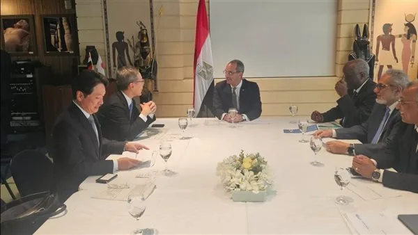 وزير الاتصالات يلتقي مسؤولى شركات يابانية لبحث فرص التعاون المشترك