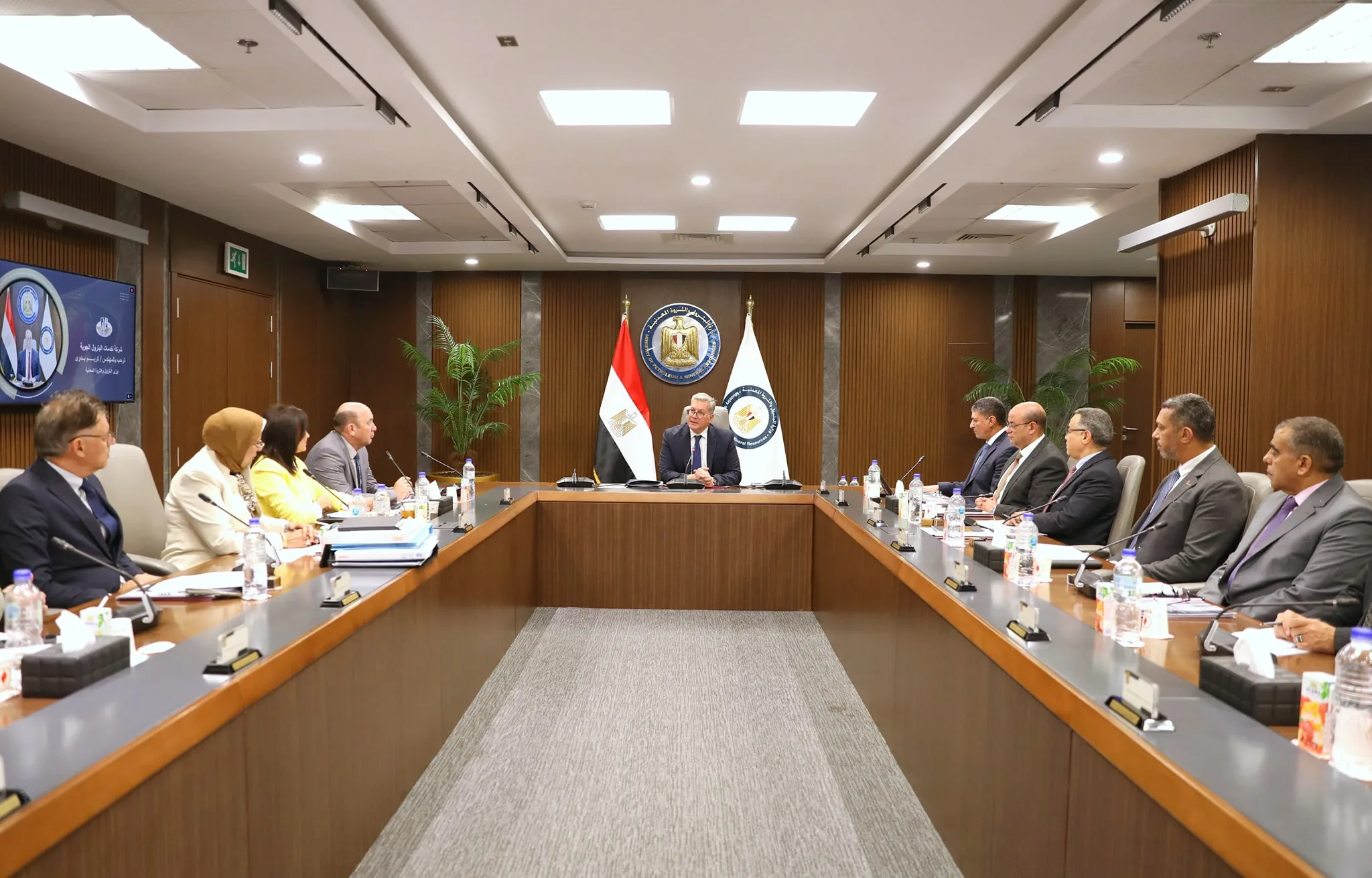 وزير البترول: زيادة أهمية شركة خدمات البترول الجوية في المرحلة القادمة
