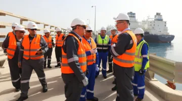وزير البترول يزور مشروعات ضمان إمدادات الغاز في العين السخنة تحضيرًا لصيف 2025