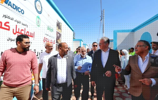 وزير البترول يفتتح تطوير قرية الطوناب بأسوان ضمن مبادرات القطاع المجتمعية