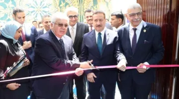 وزير التعليم العالي ومحافظ المنوفية يطلقان مركز الاختبارات الرقمية