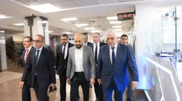 وزير التعليم العالي يزور مستشفى سعاد كفافي الجامعي