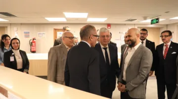 وزير التعليم العالي يزور مستشفى سعاد كفافي الجامعي ويثني على الخدمات الصحية المقدمة للناس