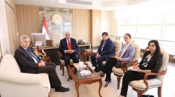 وزير التعليم العالي يستعرض آفاق التعاون مع السفير الألماني في ألمانيا الاتحادية.