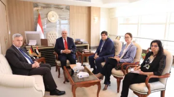 وزير التعليم العالي يستعرض طرق تعزيز التعاون مع السفير الألماني في ألمانيا الاتحادية.