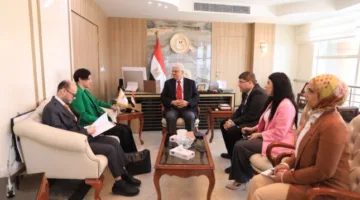 وزير التعليم العالي يناقش مع السفيرة القبرصية تعزيز التعاون الأكاديمي والبحثي