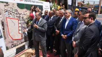 وزير التموين ومدير “مستقبل مصر” ومحافظ الإسكندرية يزورون محطة زيوت المكس