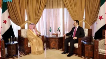 وزير الخارجية السوري يلتقي سفير السعودية في دمشق