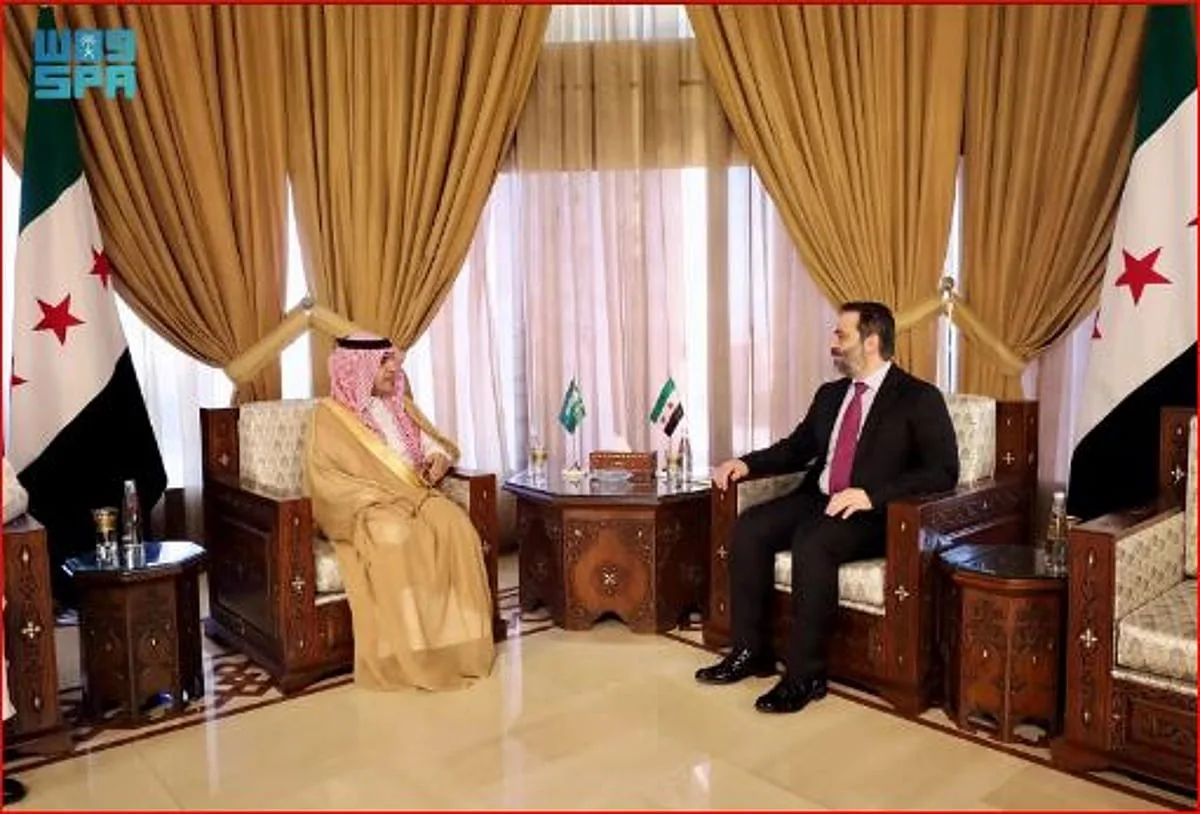 وزير الخارجية السوري يلتقي سفير السعودية في دمشق وزير الخارجية السوري يلتقي سفير السعودية في دمشق