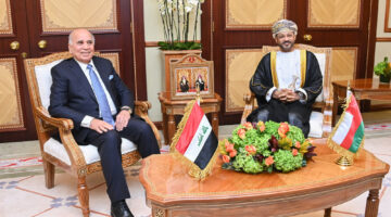 وزير الخارجية يبحث مع نظيره العراقي مجالات التعاون الثنائي