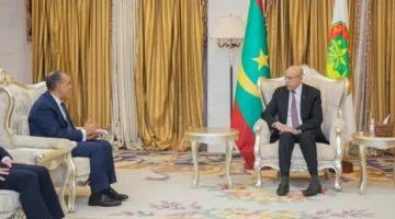 وزير الخارجية يبعث برسالة خطية إلى رئيس موريتانيا