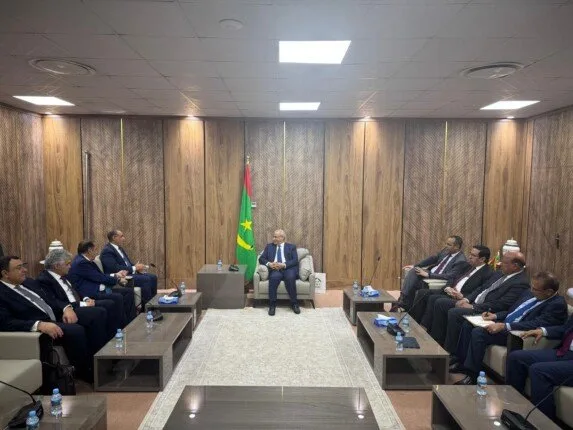 وزير الخارجية يجتمع برئيس البرلمان الموريتاني في نواكشوط وزير الخارجية يجتمع برئيس البرلمان الموريتاني في نواكشوط
